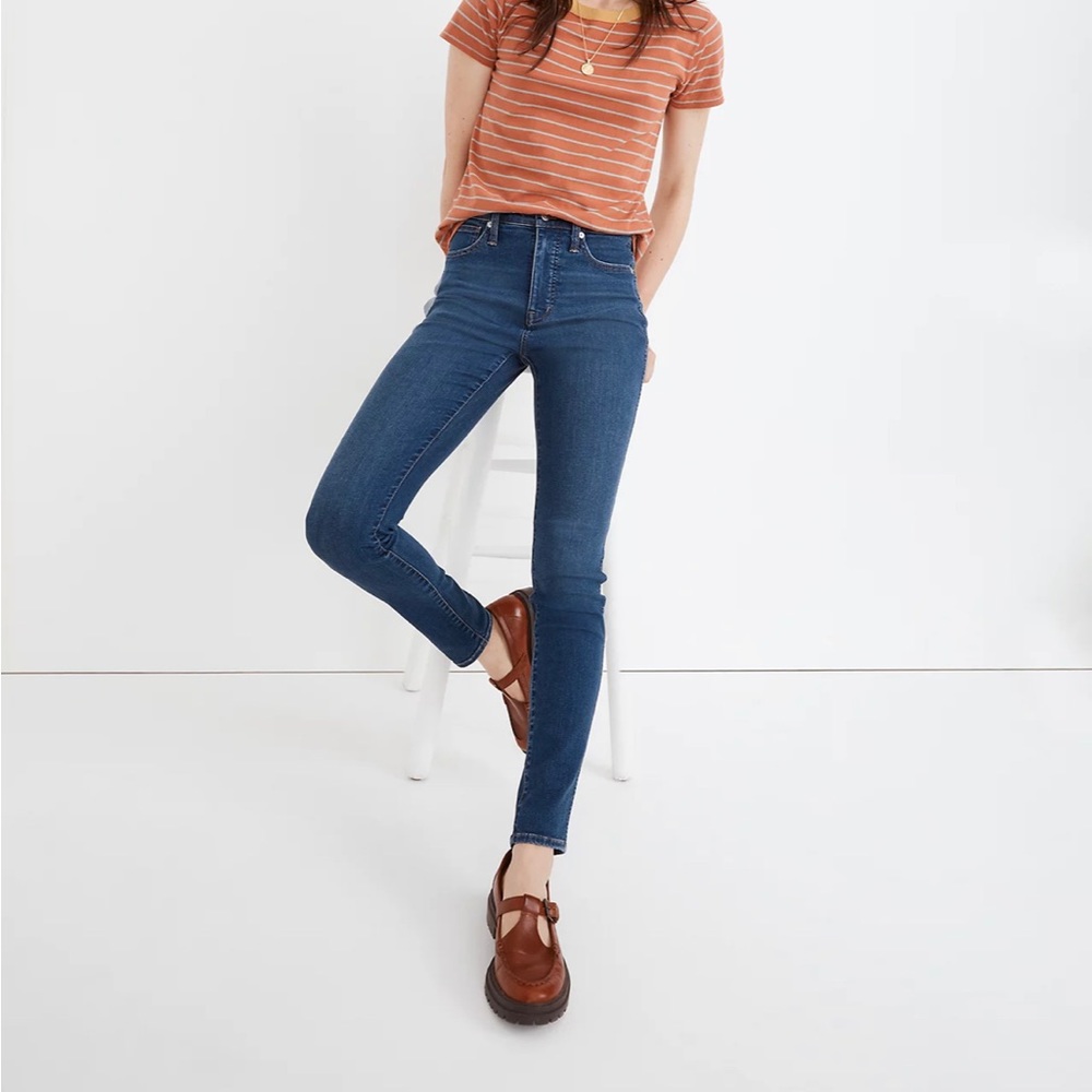 Madewell 10” high-rise skinny